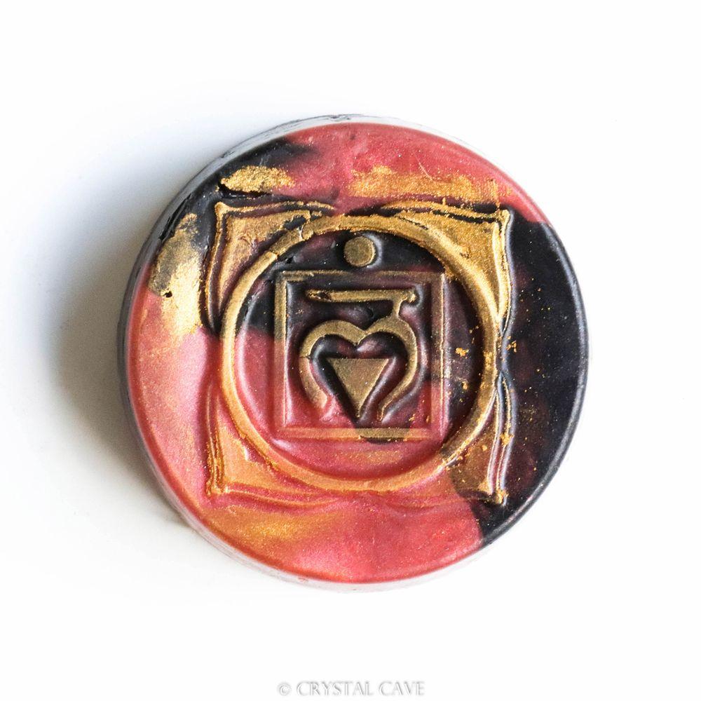 Wortel chakra edelsteen zeep - Crystal Cave