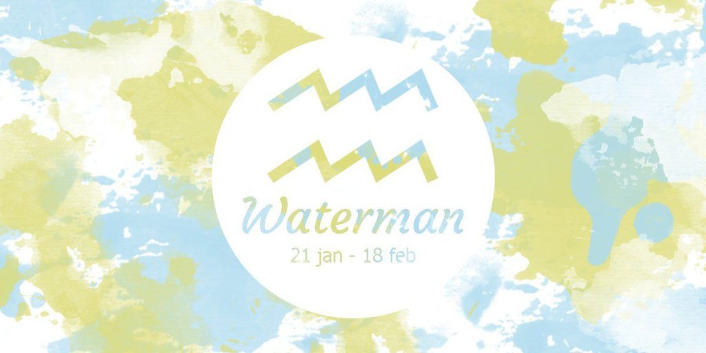 Sterrenbeeld waterman banner - Crystal Cave