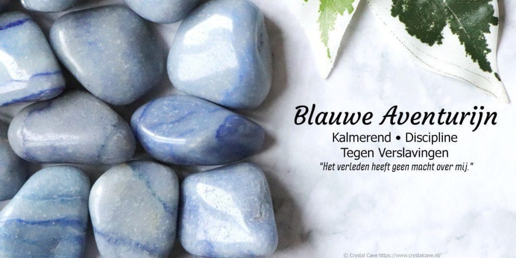Blauwe aventurijn informatie - Crystal Cave