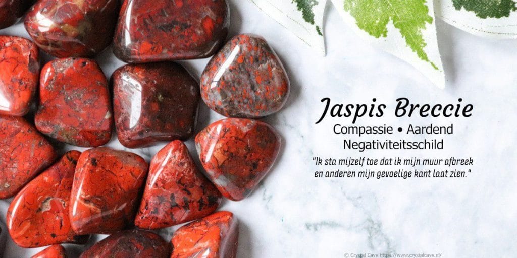 Jaspis breccie informatie - Crystal Cave