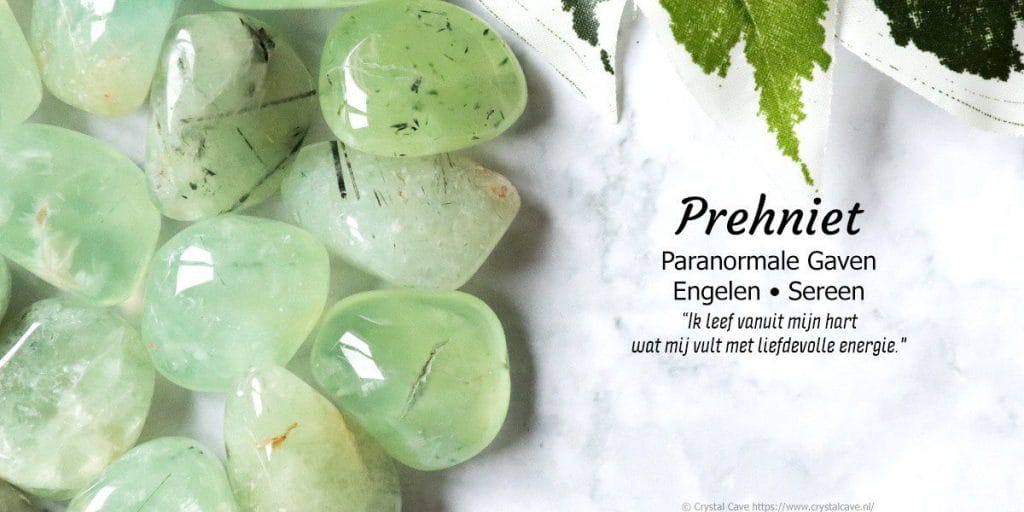 Prehniet informatie - Crystal Cave