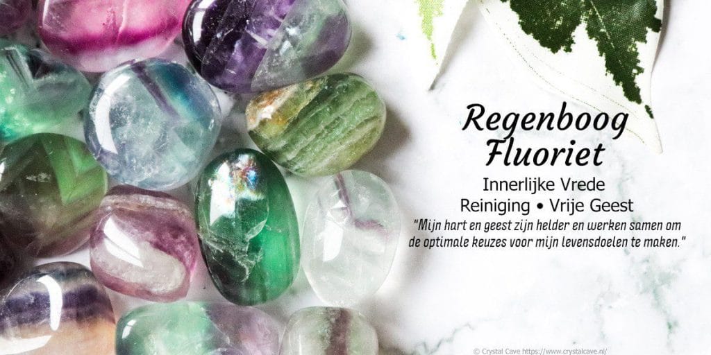 Regenboog fluoriet informatie - Crystal Cave
