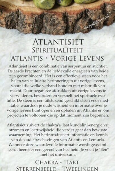 Atlantisiet werking - Crystal Cave