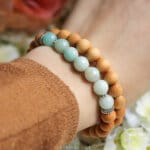 Amazoniet armband facet kralen - Crystal Cave