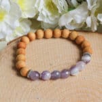 Amethistkwarts edelstenen armband - Crystal Cave