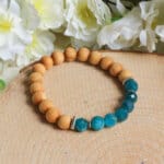 Apatiet kralen armband - Crystal Cave