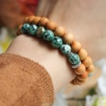 Kiwi jaspis armband luxe - Crystal Cave