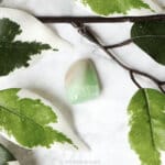 Groene calciet steen - Crystal Cave