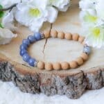 Blauwe aventurijn edelstenen armband - Crystal Cave