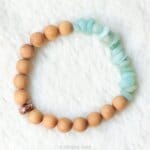 Amazoniet splitarmband - Crystal Cave
