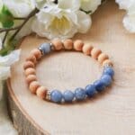 Blauwe aventurijn armband dames - Crystal Cave