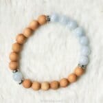 Blauwe calciet armbandje kopen - Crystal Cave