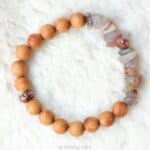 Botswana agaat splitarmband - Crystal Cave