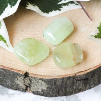 Groene calciet zaksteen - Crystal Cave