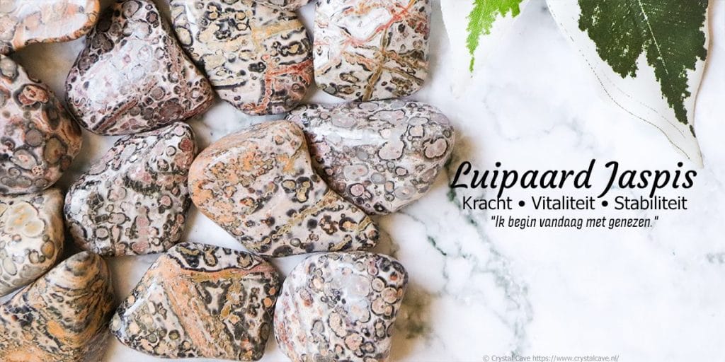 Luipaard jaspis informatie - Crystal Cave