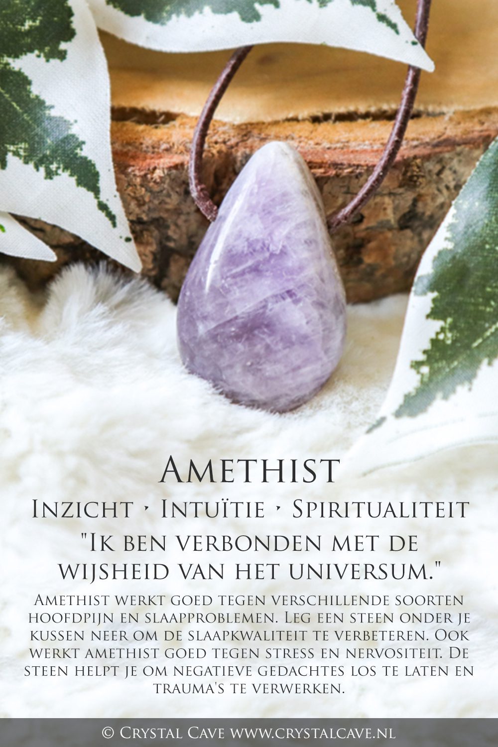 Amethist betekenis - Crystal Cave