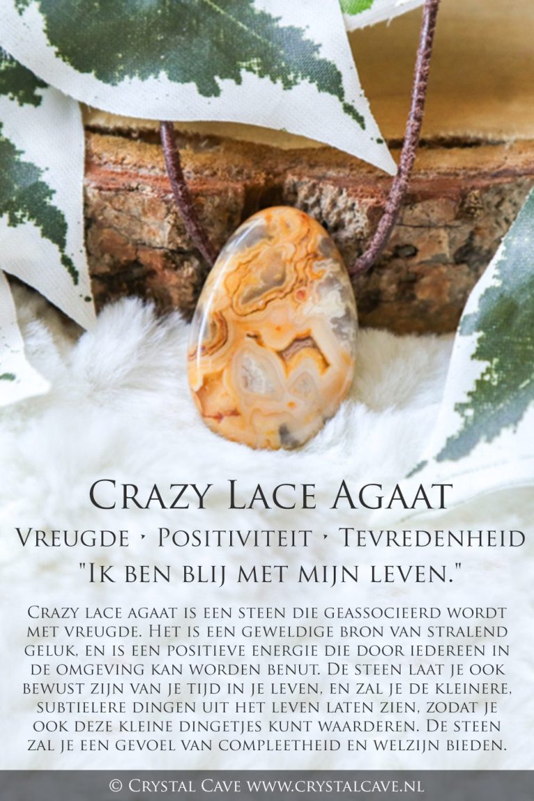 crazy lace agaat betekenis - Crystal Cave