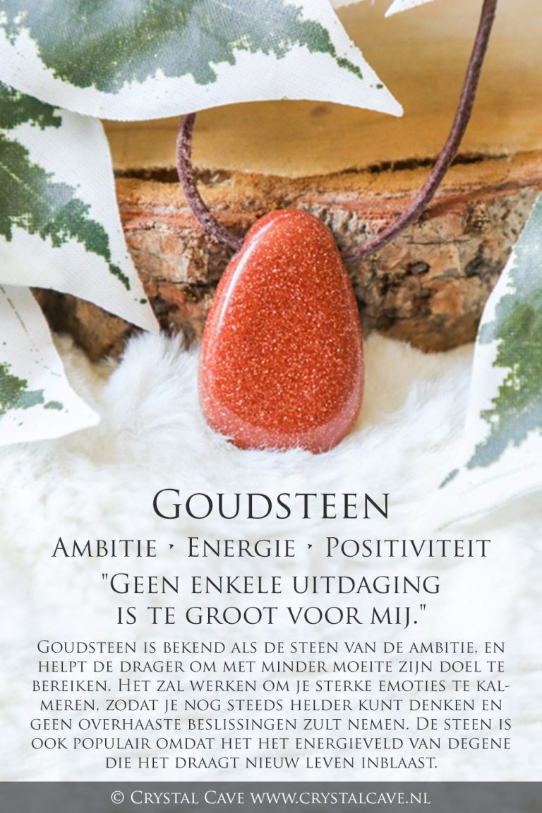 Goudsteen betekenis - Crystal Cave