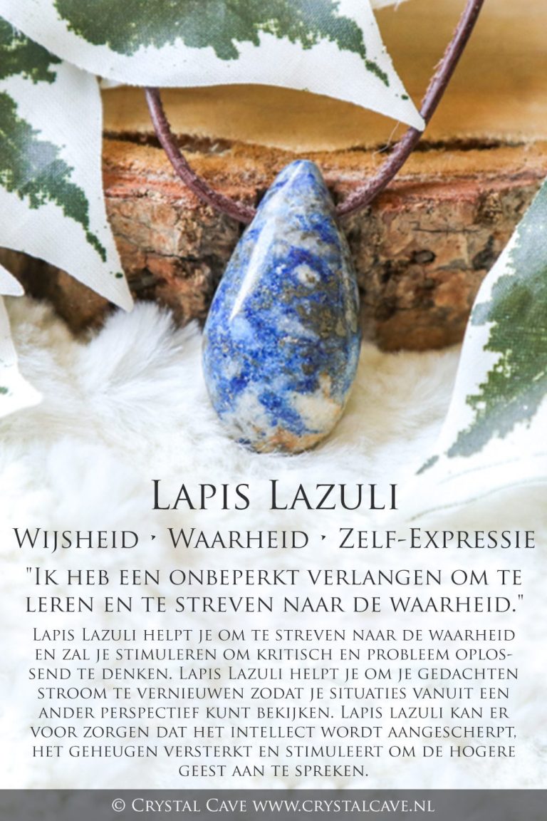 Lapis lazuli betekenis - Crystal Cave