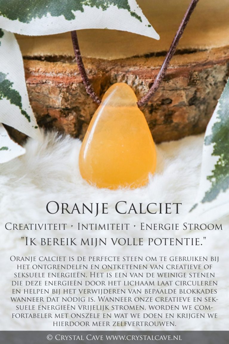 Oranje calciet betekenis - Crystal Cave