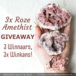 Roze amethist giveaway - Crystal Cave