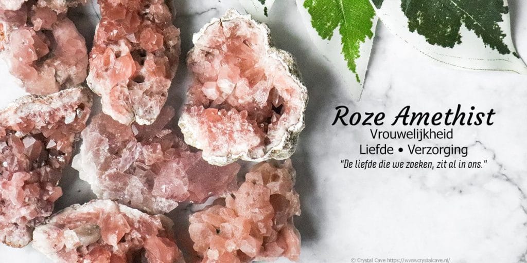 Roze amethist informatie - Crystal Cave