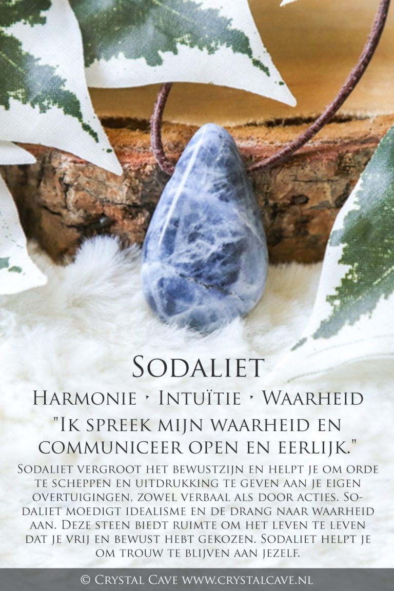 Sodaliet betekenis - Crystal Cave