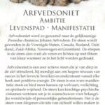 Arfvedsoniet edelsteen kaartje - Crystal Cave