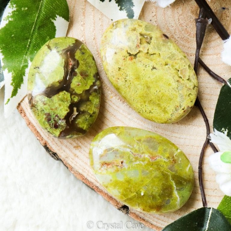 Groene opaal oplegger - Crystal Cave