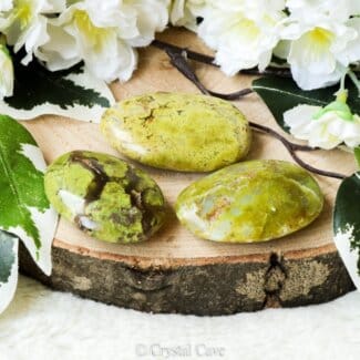 Groene opaal zaksteen - Crystal Cave