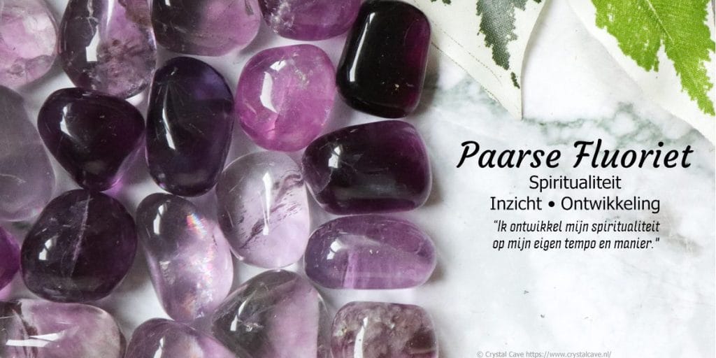 Paarse fluoriet informatie - Crystal Cave