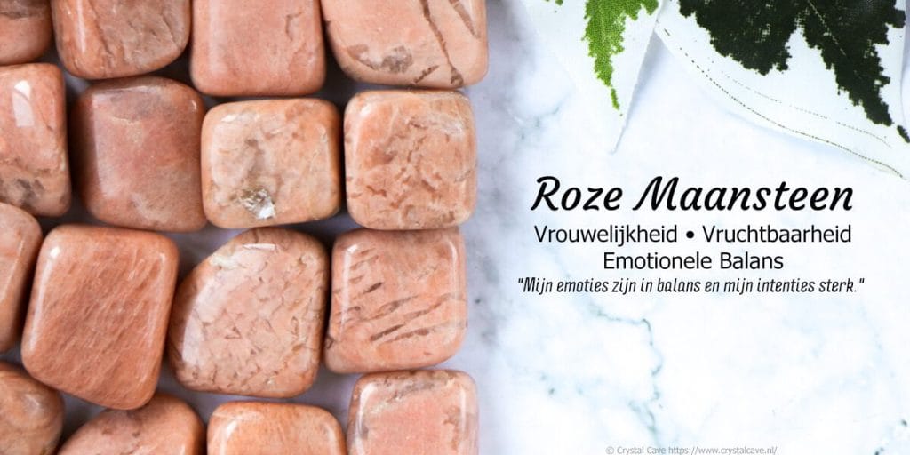 Roze maansteen informatie - Crystal Cave