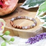 Botswana agaat 6mm armband - Crystal Cave