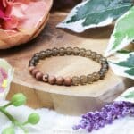 Rookkwarts 6mm armband - Crystal Cave