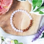 Rozenkwarts armbandje - Crystal Cave