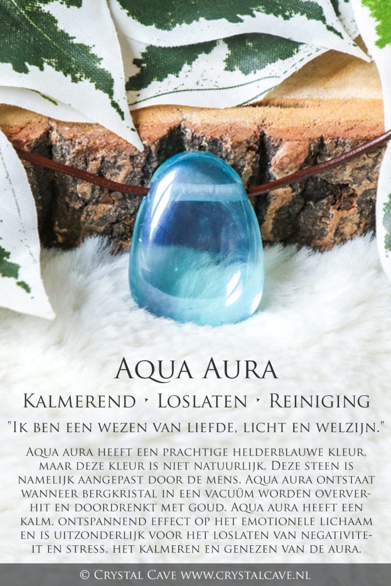 Aqua aura betekenis - Crystal Cave