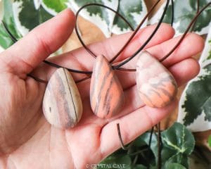 Printstone ketting - Crystal Cave
