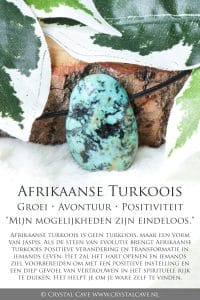 Afrikaanse turkoois betekenis - Crystal Cave