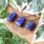 Lapis lazuli doorboord vrije vorm - Crystal Cave