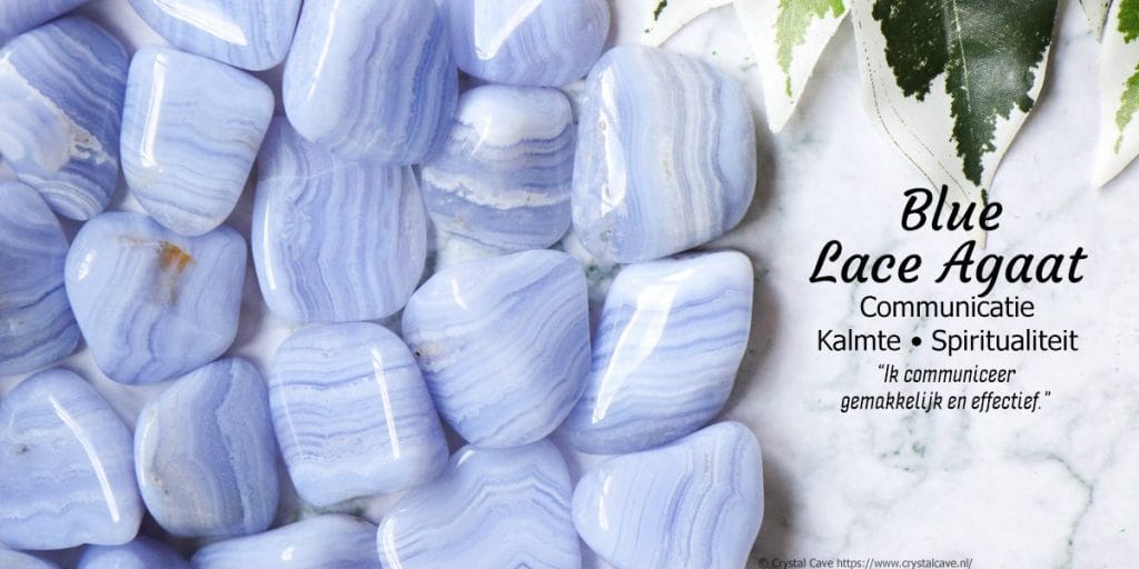Blue lace agaat informatie - Crystal Cave