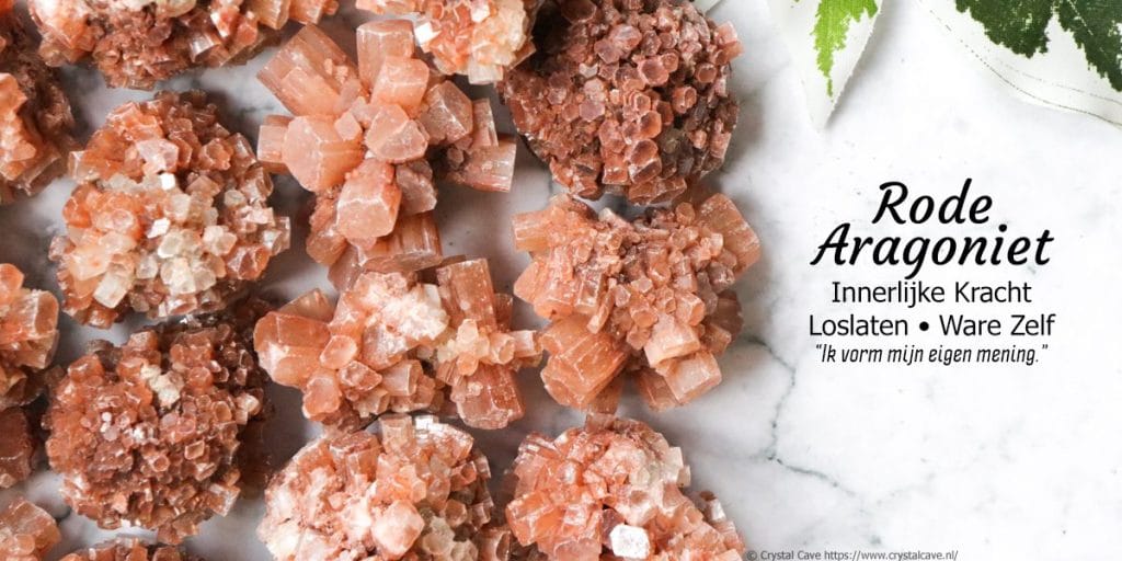 Rode aragoniet informatie - Crystal Cave