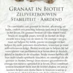 Granaat in biotiet betekenis - Crystal Cave