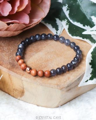 Ioliet 6mm armband - Crystal Cave