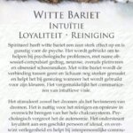 Witte bariet betekenis - Crystal Cave