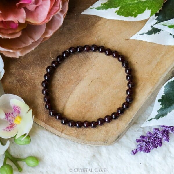Granaat edelstenen armband - Crystal Cave