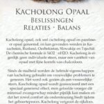 Kascholong opaal betekenis - Crystal Cave