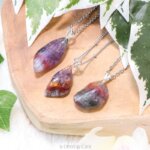 Auraliet 23 ketting zilver - Crystal Cave