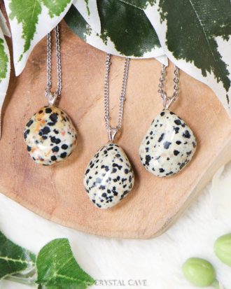 Dalmatier jaspis 925 zilver - Crystal Cave