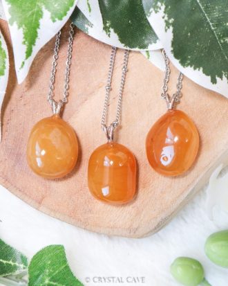 Gele agaat 925 zilver - Crystal Cave