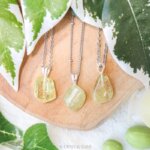 Gele apatiet 925 zilver - Crystal Cave